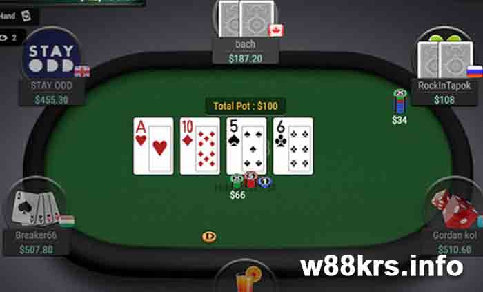 W88 Poker에 베팅, 전 세계 플레이어와 대결