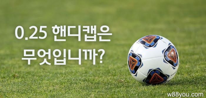 0.25 핸디캡은 무엇입니까?