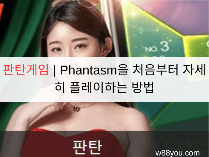 판탄게임 | Phantasm을 처음부터 자세히 플레이하는 방법