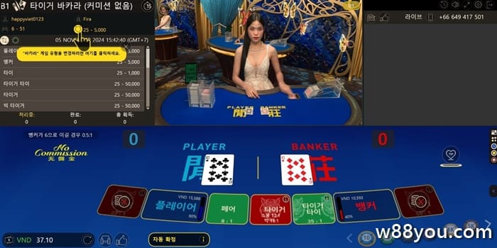 바카라 카드게임의 게임룰과 기본룰