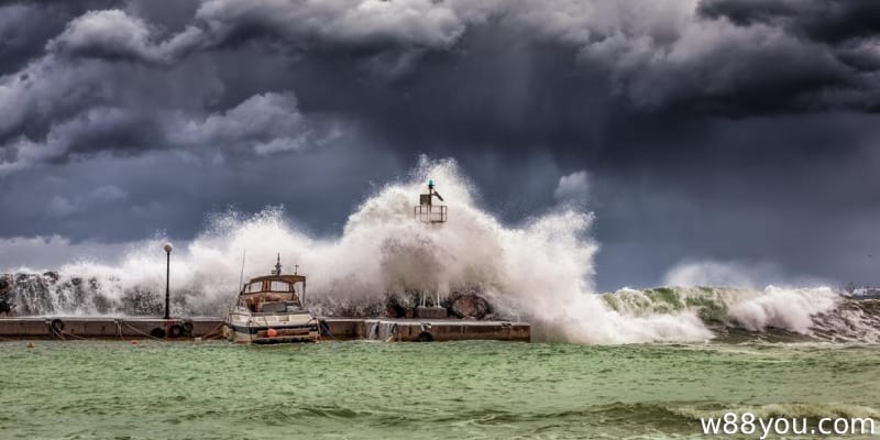 폭풍이 빨리 지나가는 꿈