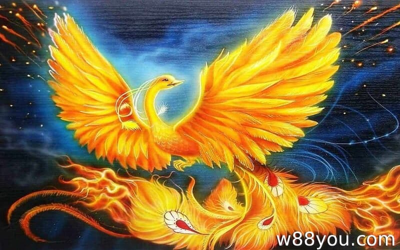 희귀한 새(불사조, 두루미)가 찾아오는 꿈