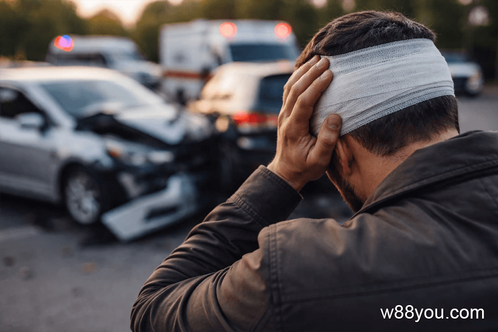 사고로 다치는 꿈 - 불길한 징조