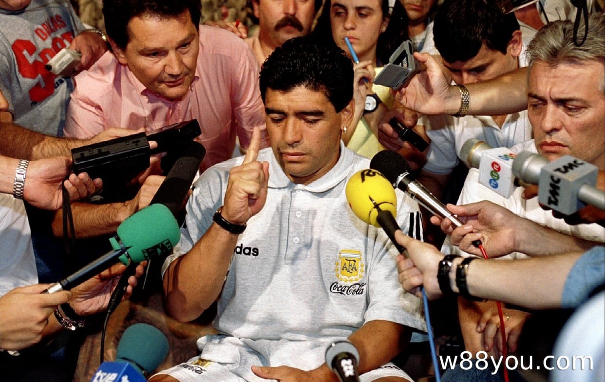 디에고 마라도나 - 1994 FIFA 월드컵 도핑