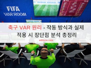 축구 VAR 원리 - 작동 방식과 실제 적용 시 장단점 분석 총정리
