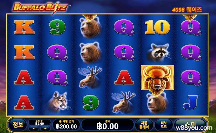 Playtech casino slot: Buffalo Blitz