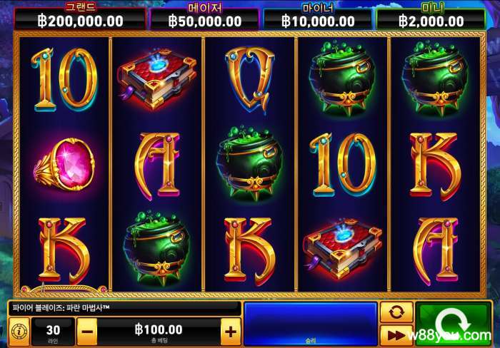 Playtech casino slot: Fire Blaze